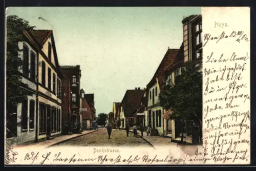 AK Hoya, Partie in der Deichstrasse