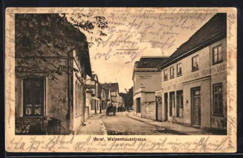 AK Varel, August Siefken in der Waisenhausstrasse