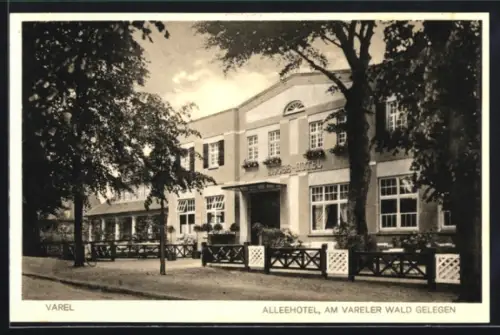 AK Varel, Alleehotel, Bes. Carl Vogel, Windallee 21