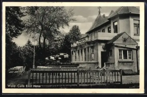 AK Varel i. O., Wald-Café von Emil Hase
