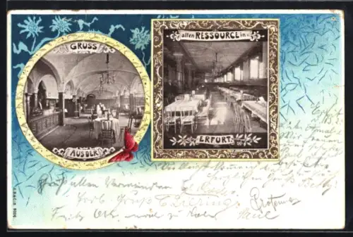 AK Erfurt, Alte Ressource, Innenansicht