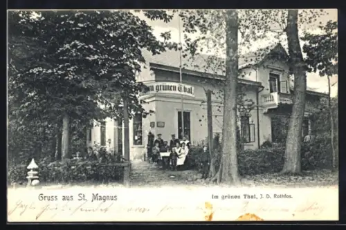AK St. Magnus, Gasthof Im grünen Thal