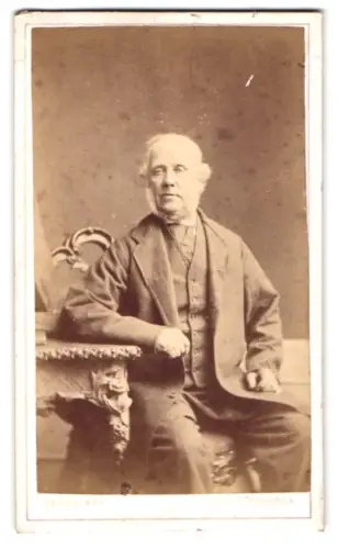 Fotografie Henry A. Chapman, Swansea, High Street 235, Porträt eines älteren Herrn