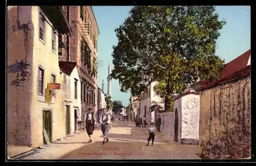 AK Mostar, Sauerwaldgasse-Sauerwald ulica