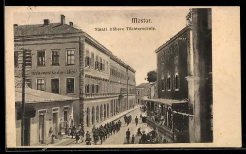AK Mostar, Staatl. höhere Töchterschule