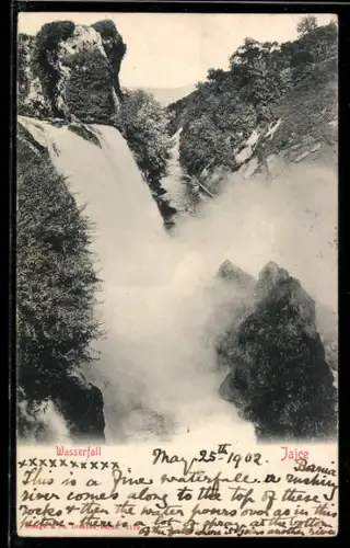 AK Jajce, Wasserfall