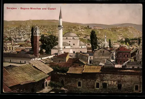 AK Sarajewo, Begova-Moschee und Castell