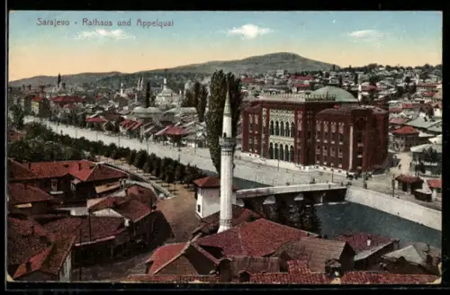 AK Sarajevo, Rathaus und Appelquai