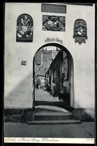 AK Lübeck, v. Höveln-Gang, Wahmstrasse