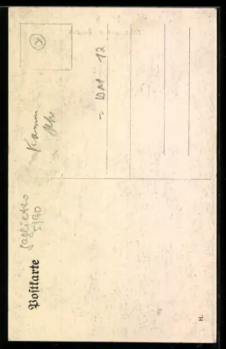 AK Lübeck, Breitestrasse mit Rathaus