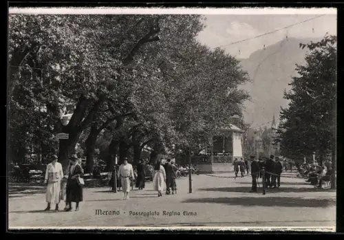 AK Merano, Passeggiata Regina Elena