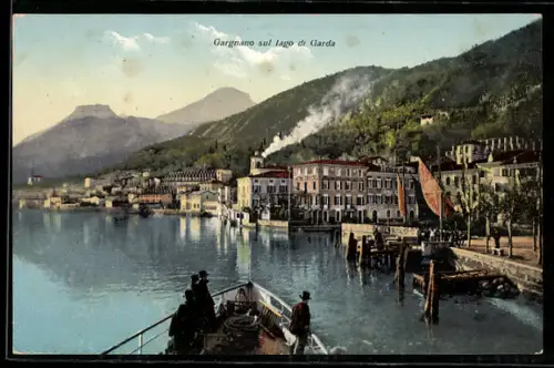 AK Gargnano, Ortsansicht