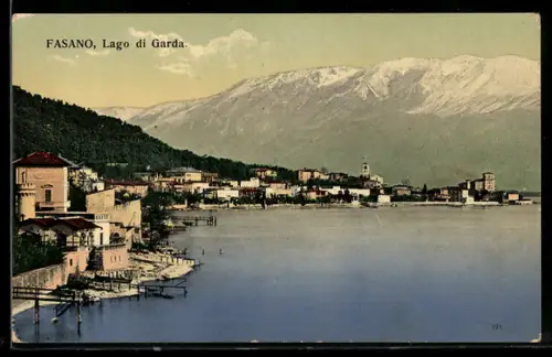 AK Fasano /Lago di Garda, Veduta generale