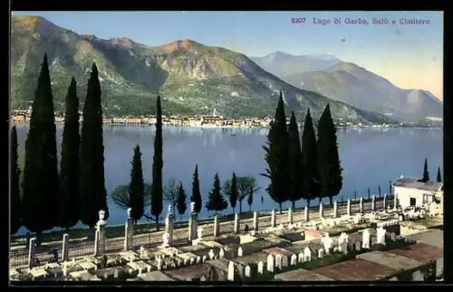 AK Salò /Lago di Garda, Salò e Cimitero