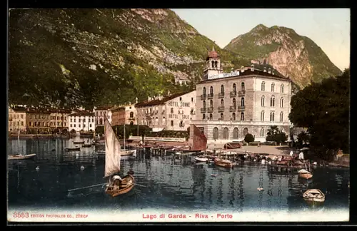 AK Riva / Lago di Garda, Porto / Hafen