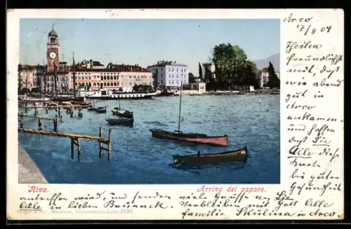 AK Riva, Arrivo del papore