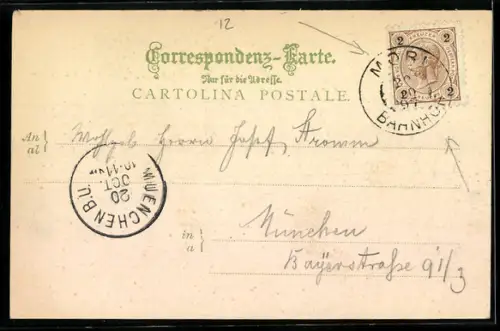 AK Riva, Teilansicht, Molo nach Süd