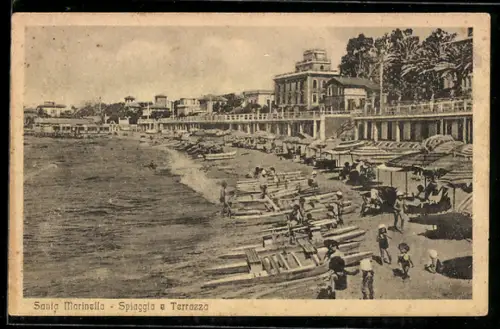 AK Santa Marinella, Spiaggia e Terrazza