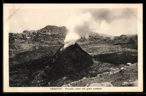 AK Vesuvio, Piccolo cono nel gran cratere, Vulkan