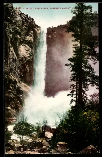 AK Yosemite Valley, Bridal Veil Falls, Wasserfall