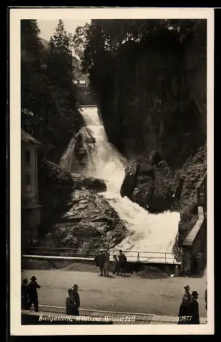 AK Badgastein, Mittlerer Wasserfall