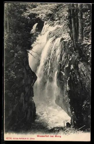 AK Murg, Wasserfall bei Murg