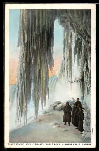 AK Niagara Falls, Giant Icicle, Scenic Tunnel, Table Rock