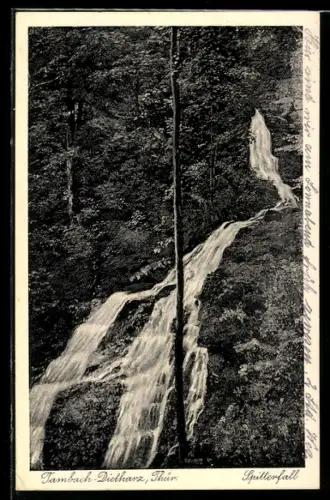 AK Tambach-Dietharz /Thür., Spitterfall