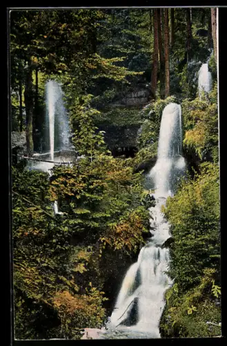 AK Heuscheuer, Wasserfälle aus der Vogelschau