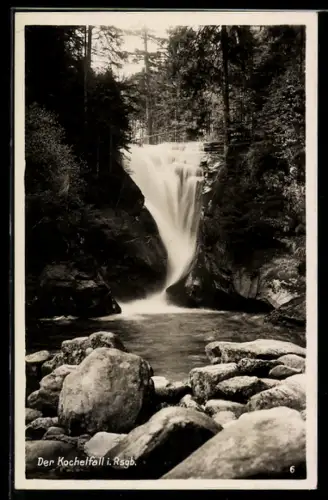 AK Kochefall i. Rsgb., Blick auf den Wasserfall