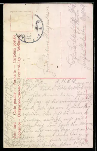 AK Pantschefall /Riesengebirge, Wasserfall