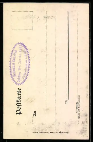 AK Zackenfall /Riesengebirge, Wasserfall