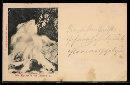 AK Pernitz, Myrafälle mit Waldstück