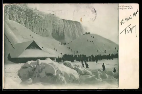 AK Niagara Falls, NY, Ice Bridge in the winter