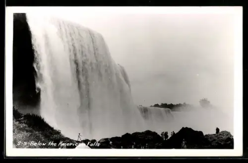 AK American Falls from below, Wasserfall