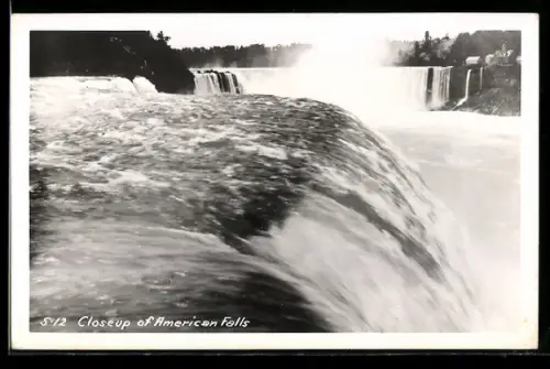 AK Closeup of the American Falls, Wasserfall