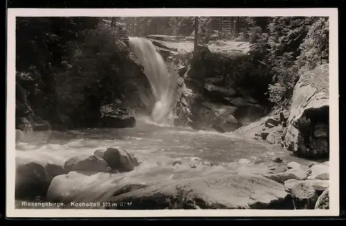 AK Kochelfallbecken im Riesengebirge