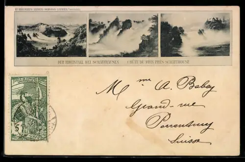 AK Schaffhausen, Verschiedene Perspektiven auf den Rheinfall