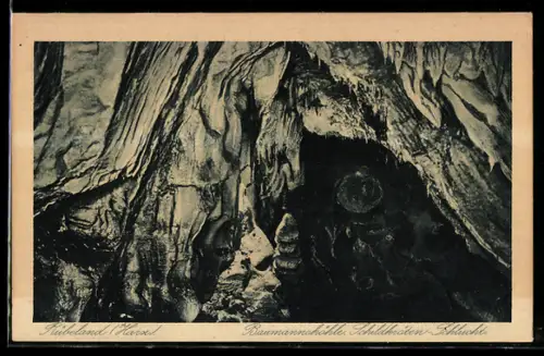 AK Rübeland /Harz, Baumannshöhle, Schildkröten-Schlucht