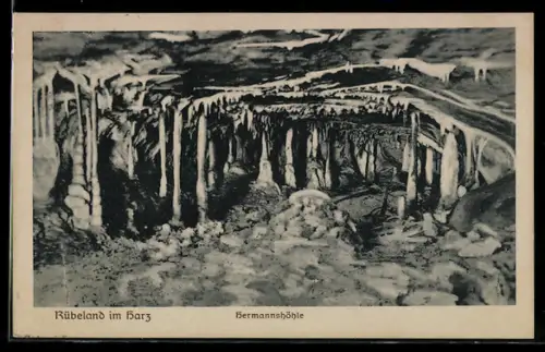AK Rübeland im Harz, Hermannshöhle
