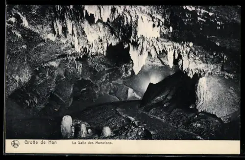 AK Grotte de Han, La Salle des Mamelons