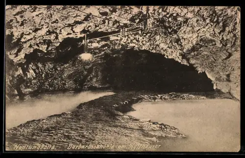 AK Barbarossahöhle am Kyffhäuser, Neptungrotte