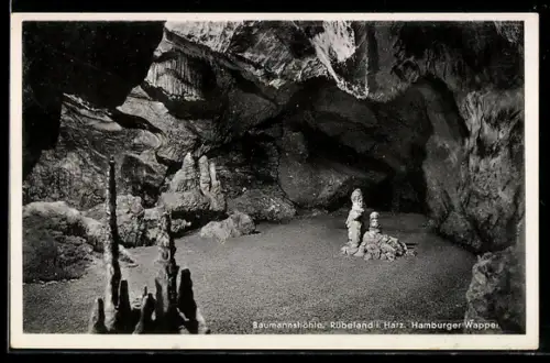 AK Rübeland, Baumannshöhle, Hamburger Wappen