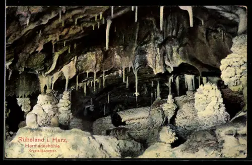 AK Hermannshöhle, Blick in die Krystallkammer