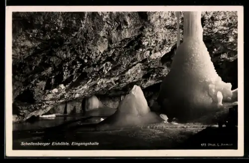 AK Schellenberger Eishöhle, Eingangshalle