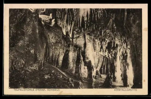AK Teufelshöhle /Fränk. Schweiz, Kristallgrotte