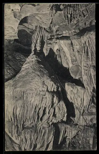 AK Lurgrotte Peggau, Kaiserschützen-Grotte Baldachin