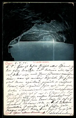 AK Capri, La grotta azzurra