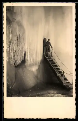 AK Eisriesenwelt bei Salzburg, Durchgang Hymirburg