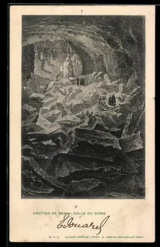 AK Grottes de Han, Salle du Dome